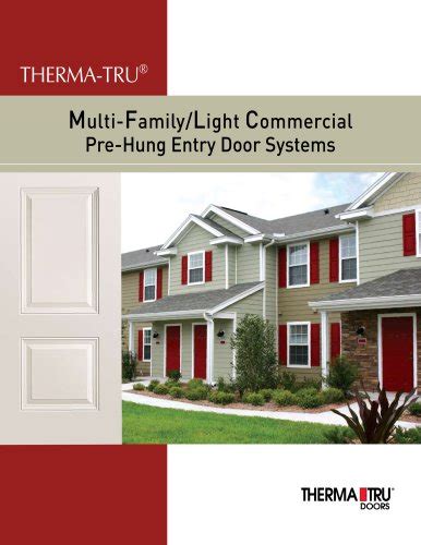 Therma Tru Doors - THERMA-TRU DOORS - PDF Catalogs | Documentation ...