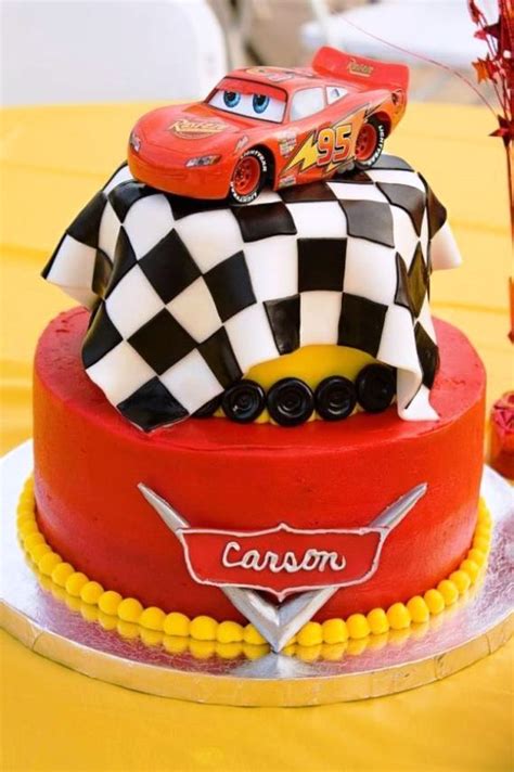 Mcqueen Car Cake Template | DocTemplates