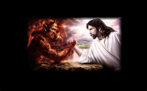 God vs Devil Wallpaper - WallpaperSafari