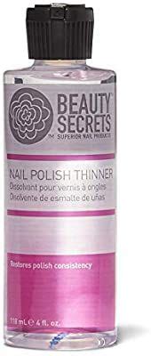 Amazon.com : Beauty Secrets Nail Polish Thinner : Nail Polish Removers : Beauty | Lip gloss ...