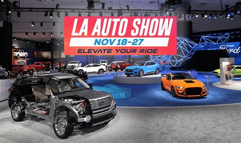 Electric vehicles will take center stage at the LA Auto Show