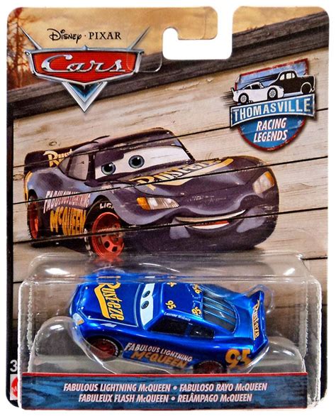 Disney Pixar Cars Cars 3 Thomasville Racing Legends Fabulous Lightning McQueen Diecast Car ...