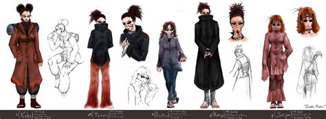 Aburame Clan Members 1 by Lithe-Fider on DeviantArt