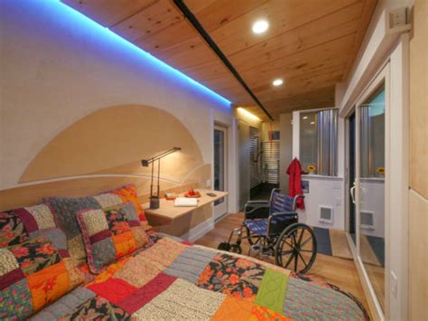 Wheelchair-friendly Wheel Pad tiny house proves universal design can be ...