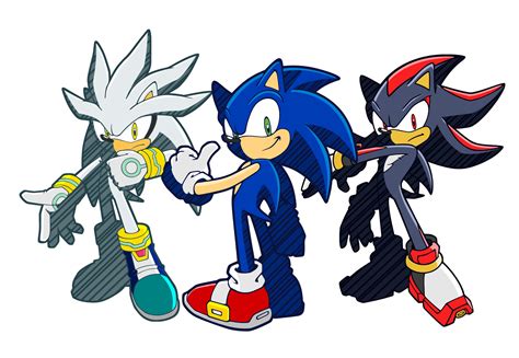 Sonic Silver Shadow Riders Channel Style by Zephyros-El on DeviantArt