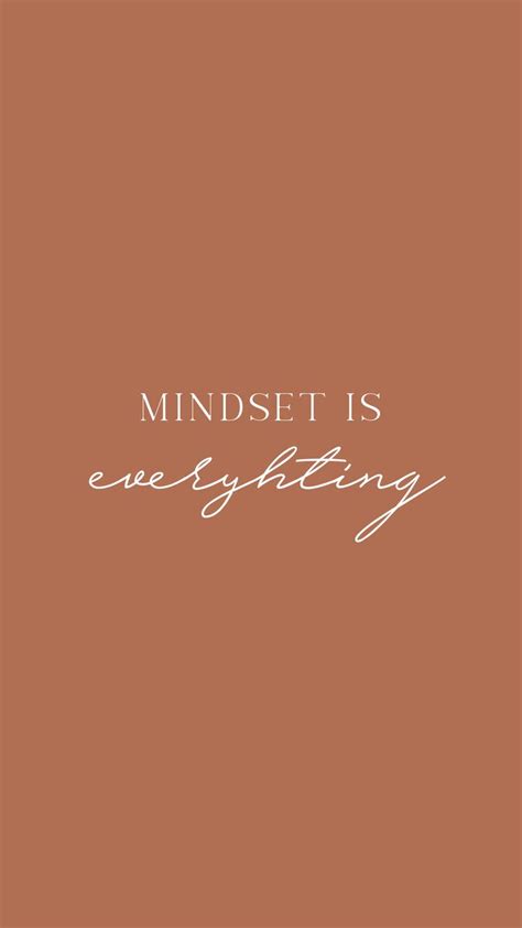 Mindset is everything | Aesthetic Quote Wallpaper | Free Background ...