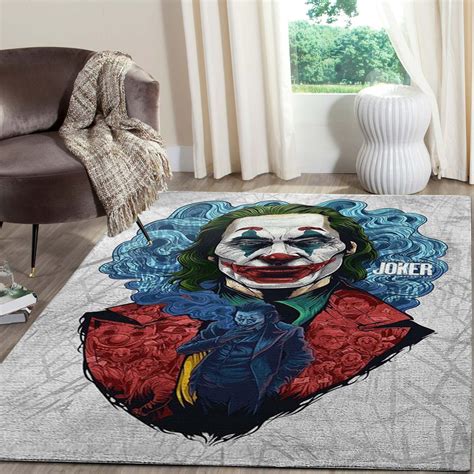 Joker Living Room Area Carpet Floor Decor The US Decor | Etsy