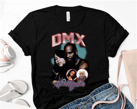 RIP DMX and Aaliyah Tribute Bootleg Vintage Retro Shirt, Ruff Ryder, Vintage 90s Rap Hip Hop ...