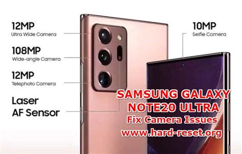 How To FIX Camera on SAMSUNG GALAXY NOTE20 ULTRA Problems ? - Hard ...