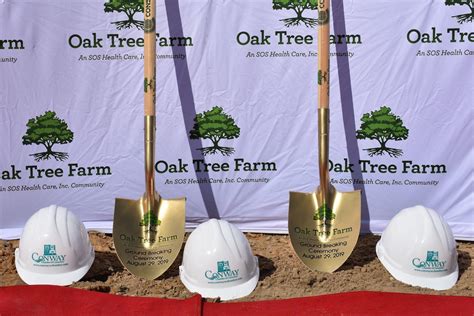 Groundbreaking at Oak Tree Farm - Thomas & Hutton