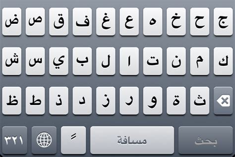 Arabic keyboard layout on iOS changing is… - Apple Community