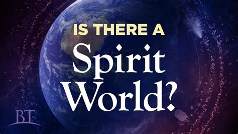 Is There a Spirit World? | United Church of God