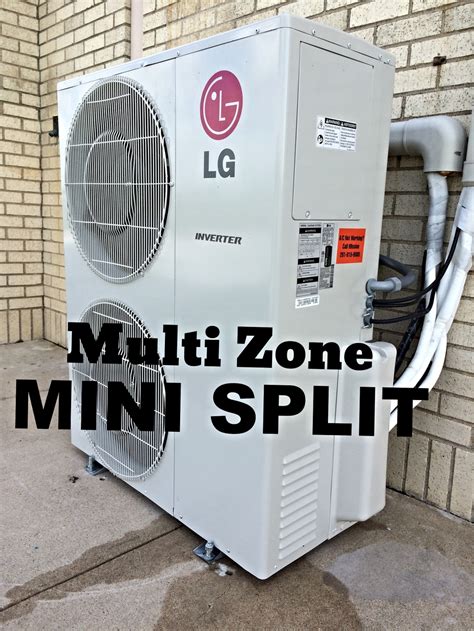 LG Multi Zone Mini Split Installed in Houston