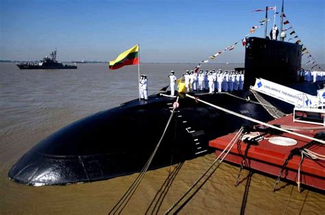 Myanmar Navy formally commissions INS Sindhuvir submarine