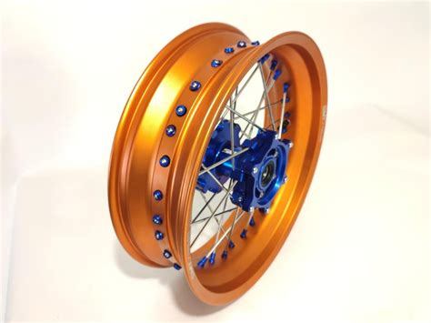 SMT Forged Aluminum Tubeless Supermoto Wheels Set - Yamaha Tenere 700 - SMT Yamaha Tenere 700