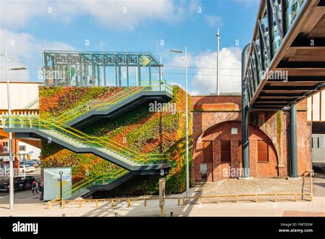 the new Deansgate Castlefield metrolink station in Manchester Stock ...