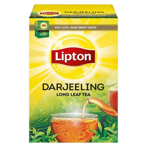 Lipton Darjeeling Long Leaf Tea Label 250 Grams - Food & Beverages