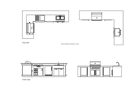 Commercial Kitchen Equipment Cad Drawings | Wow Blog