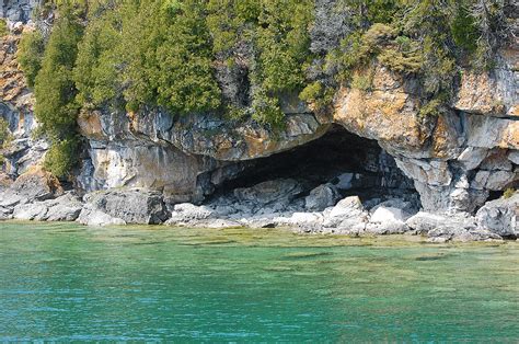 Flowerpot Island Cave Photograph by Colleen English