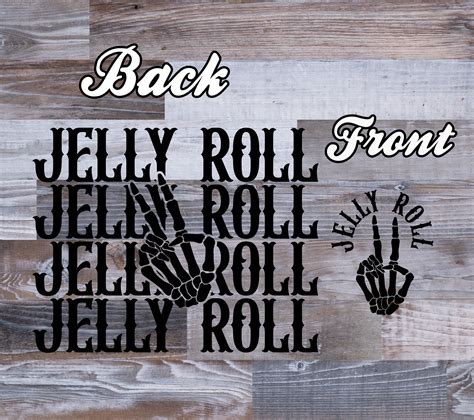 Jelly Roll Svg, Jelly Roll Png - Etsy