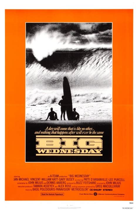 Big Wednesday Movie Poster (#1 of 3) - IMP Awards