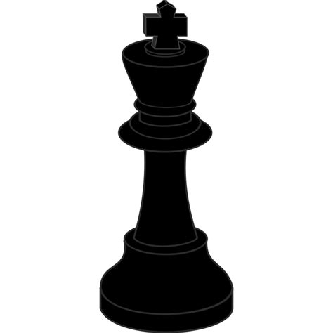 Free King Chess Piece Silhouette, Download Free King Chess Piece ...