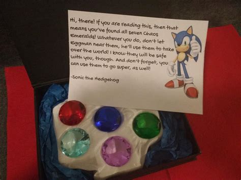 *BEST VALUE* Sonic the Hedgehog Replica Chaos Emeralds & Rings *CORRECT COLORS* | #1807932364