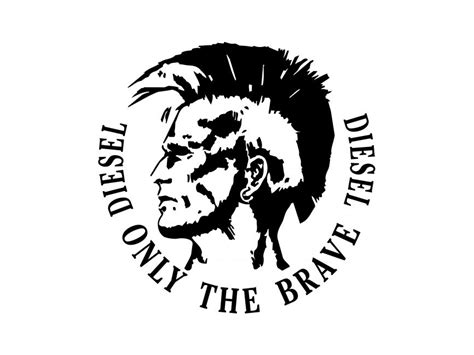 Diesel Only The Brave Logo PNG vector in SVG, PDF, AI, CDR format