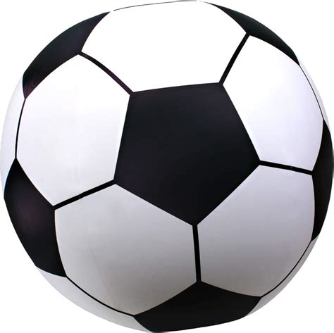 Amazon.com : GoFloats Giant Inflatable Soccer Ball - Made From Premium Raft Grade Vinyl, Black ...