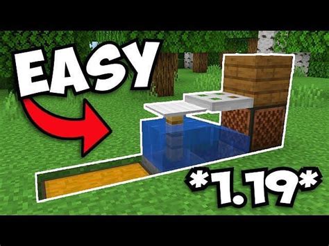 How to make the easiest automatic AFK fish farm in Minecraft 1.19 update