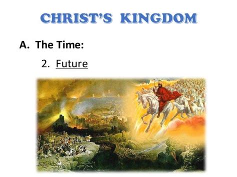 Millennial reign of christ