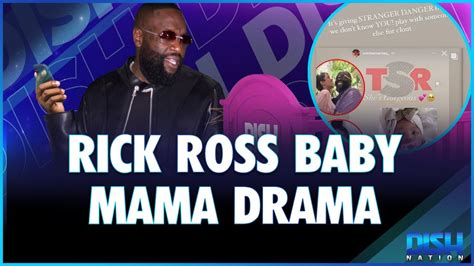 Rick Ross' Baby Mama Drama! New Girlfriend Slammed for Reposting Pic of ...