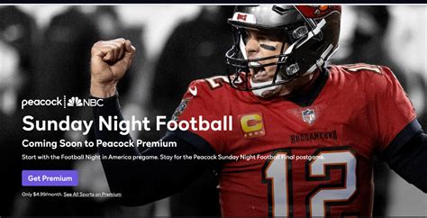 Peacock Will Stream Every Sunday Night Football Game of 2021-2022 ...