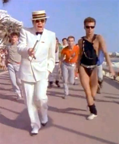 Elton John- I'm Still Standing video which was filmed along the Promenade des Anglais in Nice ...