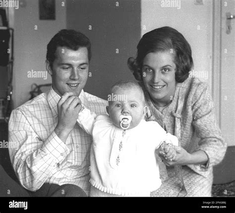 Wife of franz beckenbauer Black and White Stock Photos & Images - Alamy