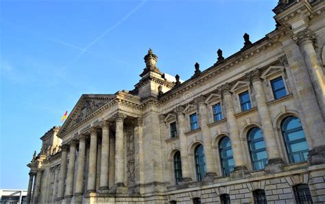 Parliament Building of German during Sunny Day Stock Image - Image of ...