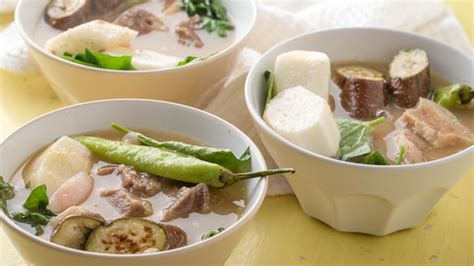 Sinigang Na Baboy Sa Gabi Recipe