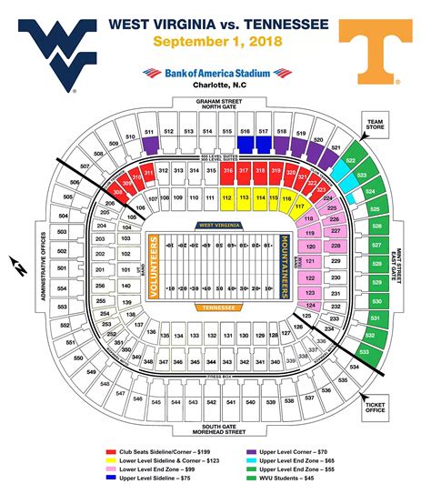 Virginia Tech Football Stadium Seating Chart