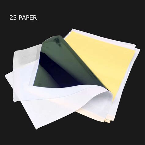 Tattoo Stencil Transfer Carbon Paper Top 25 pcs A 4 Size Tattoo supply WS011*25-in Tattoo ...