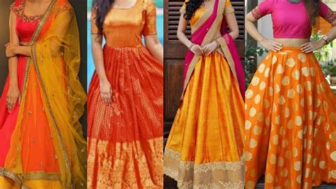 Orange Color Combinations : Ethnic Wear 2019 || Sikana Trends #1 - YouTube