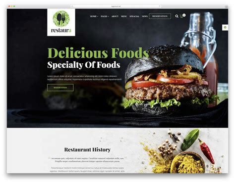 Catering Website Templates