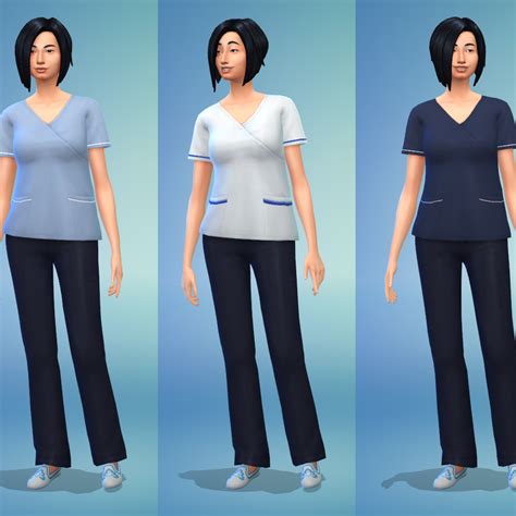 The Sims 4 NHS Nurse Uniforms 1.93.129 Download on ModfouU.com