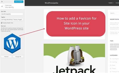 How To Add Site Favicon - Browser Tab Site Icon - Visualmodo