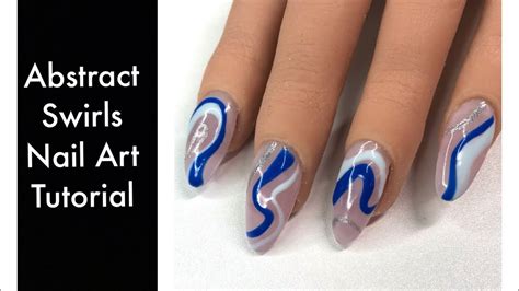 abstract nail art tutorial - Shon Yopp