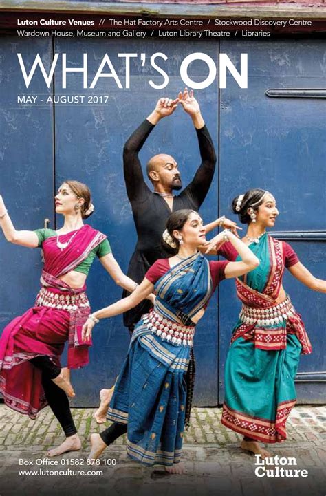 Luton Culture What's On: May - August 2017 by The Culture Trust Luton ...