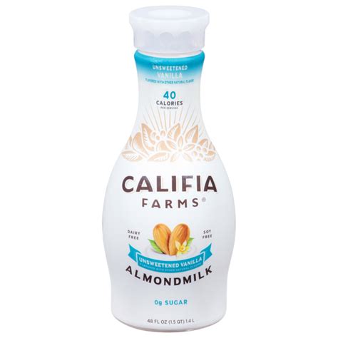 Save on Califia Farms Almond Milk Vanilla Unsweetened Order Online ...