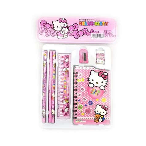 China School Supplies Kids Hello Kitty Stationery Set - China ...