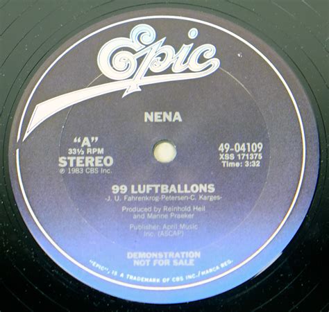 NENA 99 Luftballons 80s Pop 12" Vinyl Album Gallery #vinylrecords