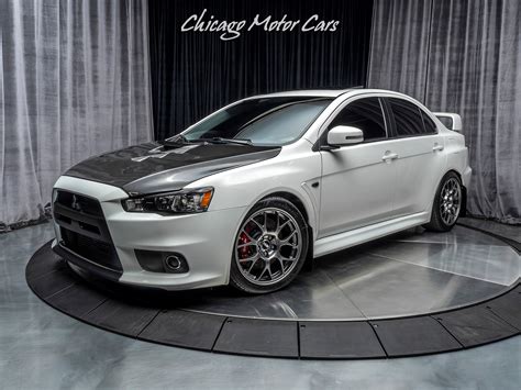 Used 2015 Mitsubishi Lancer Evolution MR Sedan TASTEFULLY MODIFIED! For Sale (Special Pricing ...