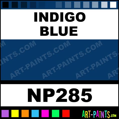 Indigo Blue Nupastel 48 Set Pastel Paints - NP285 - Indigo Blue Paint ...